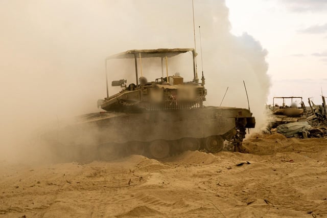 Israeli Forces Tighten Encirclement of Gaza City, Defense Minister Katz Says