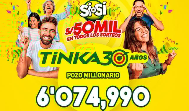 Sorteo de La Tinka del 1 de octubre: resultados completos y ganadores del Pozo Millonario