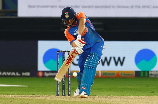 Cricket - Asia Cup - Final - India v Pakistan - Dubai International Cricket Stadium, Dubai, United Arab Emirates - September 28, 2025 India's Shubman Gill in action REUTERS/Raghed Waked/File Photo