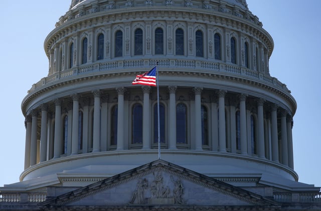 El Capitolio de Estados Unidos el martes 1 de abril de 2025, en Washington. (AP Foto/Rahmat Gul)