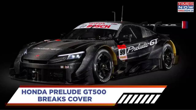 HONDA PRELUDE GT500 BREAKS COVER