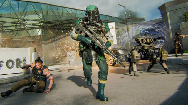 Black Ops 7 Operator with sniper