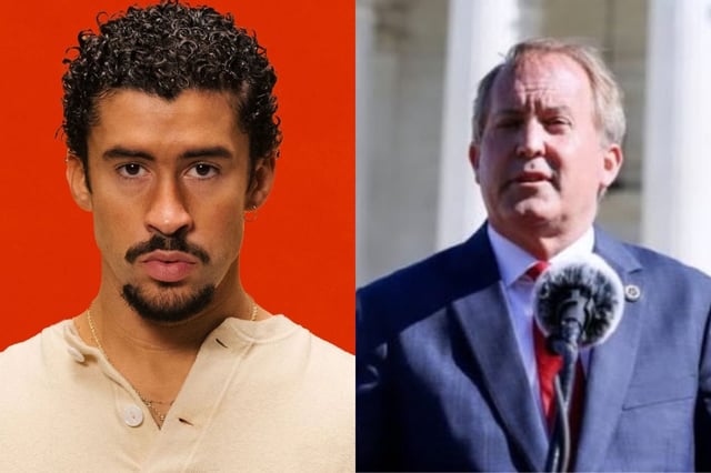 Ken Paxton apuntó contra Bad Bunny y propuso a un artista "patriota" para el Super Bowl