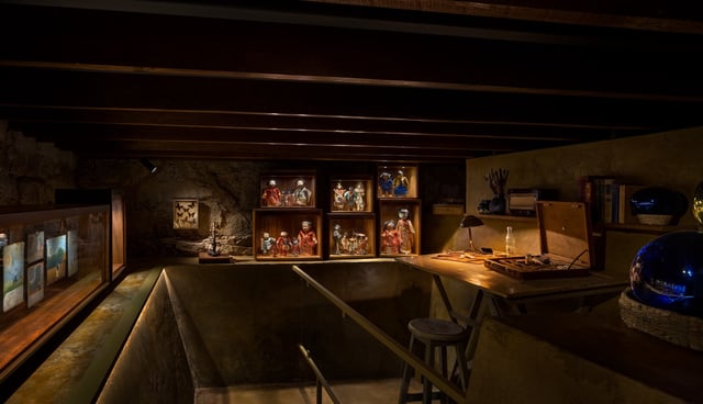 Kahlo's reimagined basement studio