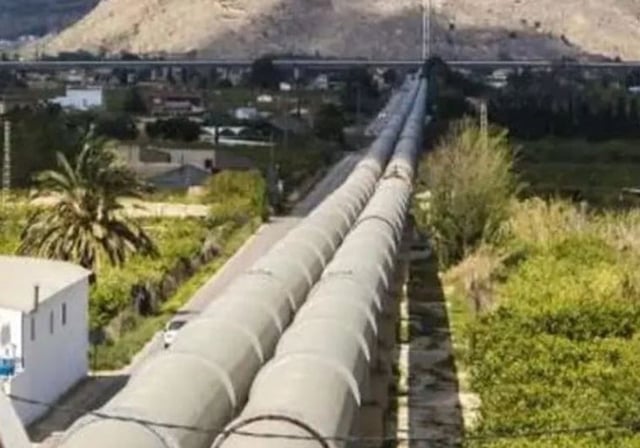 En el último año hidrológico, que acabó ayer 30 de septiembre, se han trasvasado 321 hm³