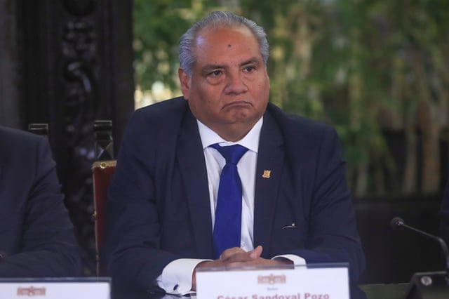 El ministro de Transportes y Comunicaciones, César Sandoval, no será interpelado por el Congreso. (Foto: Presidencia)