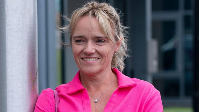 Sandie Peggie confronted a trans woman who had been given permission to use the facility