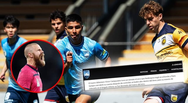 Sydney FC dio rotunda opinión sobre Piero Quispe tras fallar un gol ante Andrew Redmayne: "Un..."