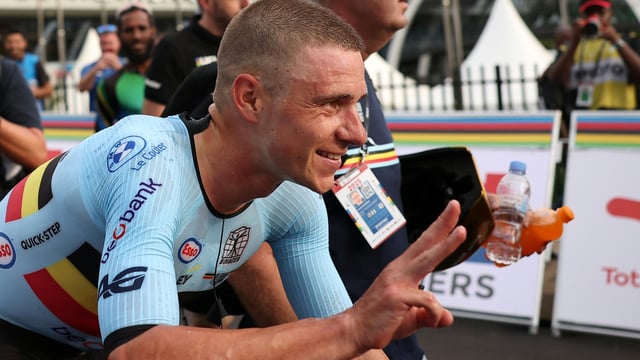 Eine Zeitfahr-Macht: Remco Evenepoel