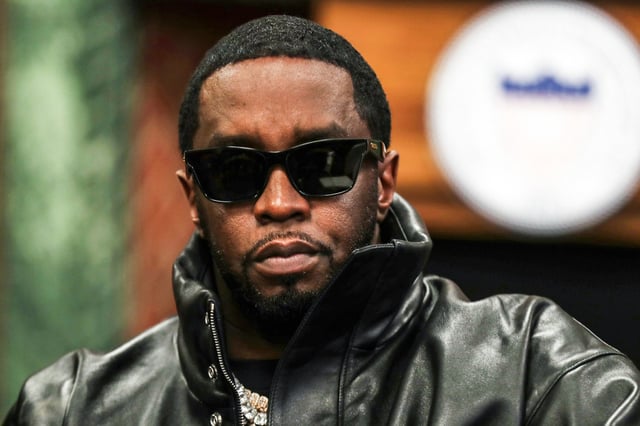 Sean "Diddy" Combs at Howard University in Washington, D.C., on Oct. 20, 2023.