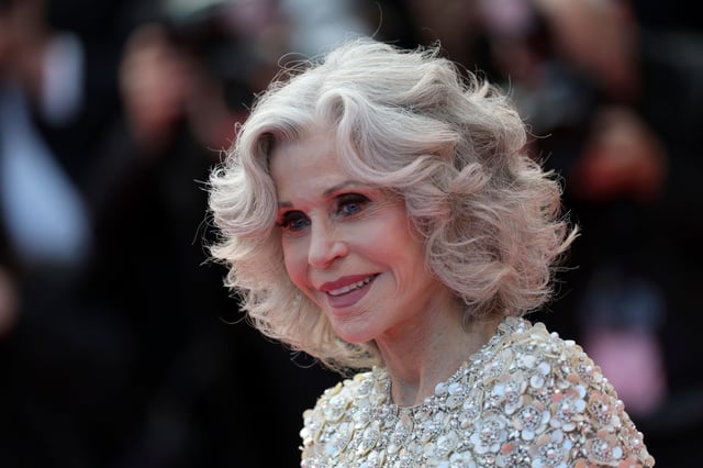 Jane Fonda attends the closing ceremony red carpet at the 78th annual Cannes Film Festival at Palais des Festivals in Cannes, France on May 24, 2025.