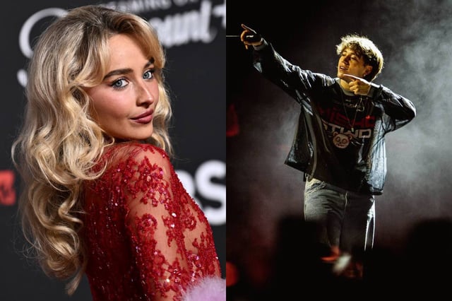 Sabrina Carpenter y el cordobés Paulo Londra, dos de los headliners del Lollapalooza Argentina 2026. (AP y Buena)