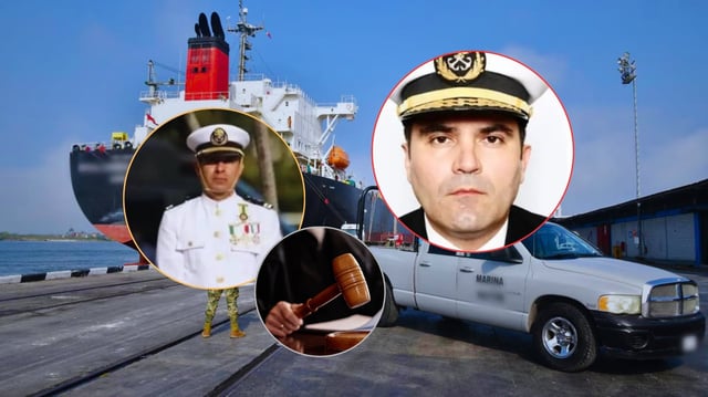 Una jueza federal determinó que el Contralmirante Fernando Farías Laguna no podrá ser encarcelado en el Penal del Altiplano en caso de presentarse este miércoles a una audiencia y ser vinculado a proceso. Foto: Especial
