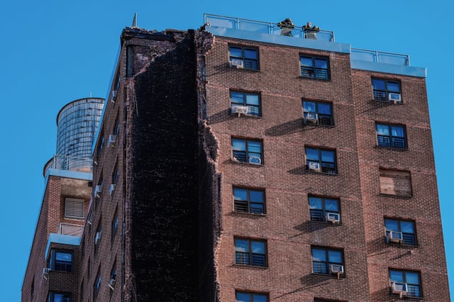 WATCH: Gas Explosion at Bronx’s Mitchell Houses Triggers Partial Collapse