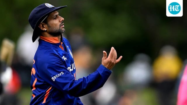 Shikhar Dhawan reveals his reason behind boycotting the Pakistan Legends clash.