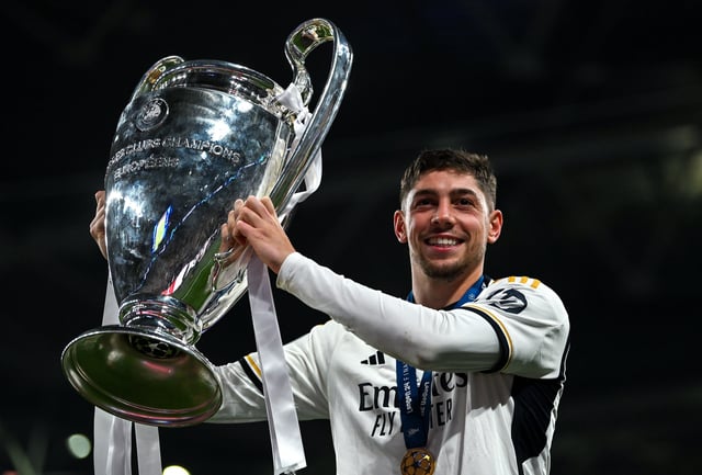 Federico Valverde, jugador del Real Madrid. (Champions League).