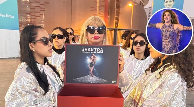 Susy Díaz asegura su espacio en el Show de Shakira en Perú