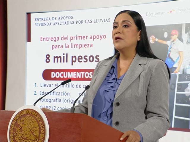 Ariadna Montiel en Palacio Nacional
