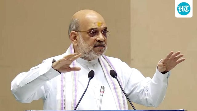 Union home minister Amit Shah (ANI Grab)