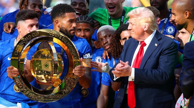 Chelsea, with US president Donald Trump in attendance, won the first Club World Cup