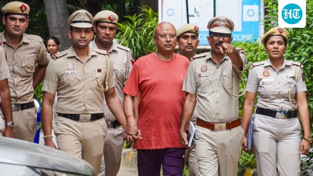 Chaitanyananda Saraswati was taken to the campus of Shri Sharada Institute of Indian Management for the second time on Wednesday. 