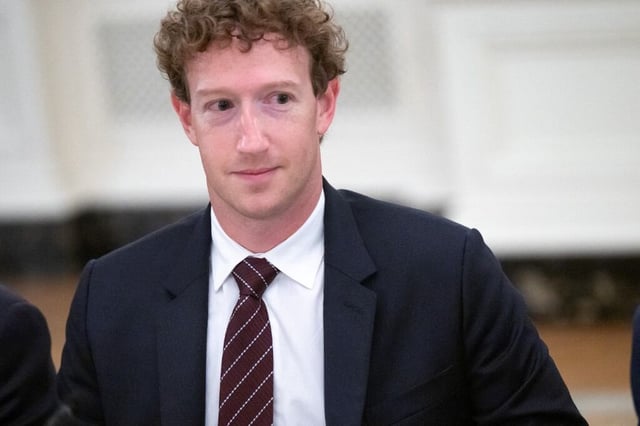 Mark Zuckerberg, CEO de Meta. (Foto: AFP)