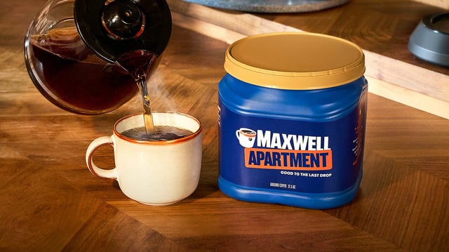 The classic coffee brand Maxwell House will offer a special limited-edition Maxwell Apartment canister, targeting apartment dwellers.