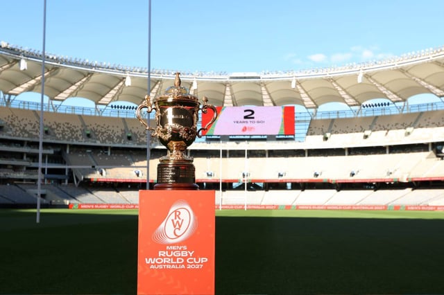 El 1 de octubre de 2027 comenzará a disputarse la Copa del Mundo de rugby en Australia. El 3 de diciembre de 2025 se realizará el sorteo correspondiente. (Prensa World Rugby)