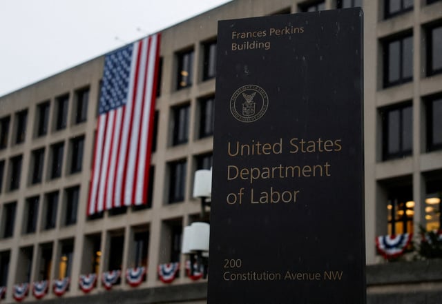 The U.S. Department of Labor headquarters in Washington, D.C., U.S., September 16, 2025. REUTERS/Daniel Becerril/File Photo