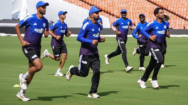 India players train ahead of West Indies Test series (PTI Photo)