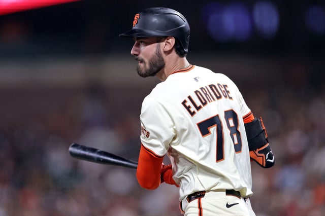 In his limited time at the major league level, Giants prospect Bryce Eldridge showed he wasn’t overmatched at the plate.