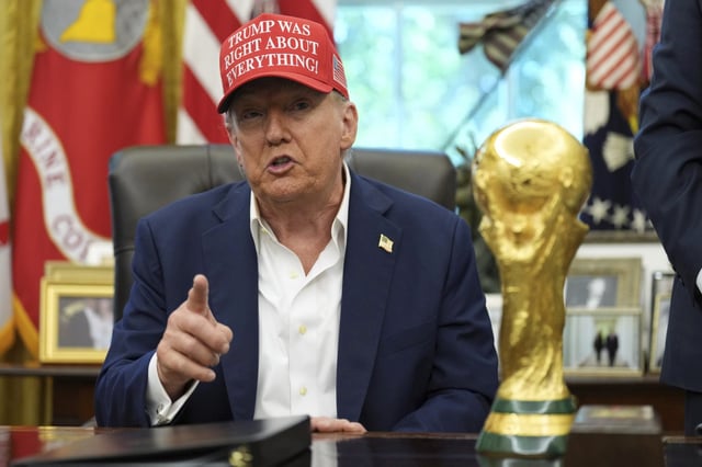 Donald Trump dijo que los partidos podían llegar a moverse a otras ciudades por cuestiones de seguridad, pero la FIFA lo rechazó públicamente