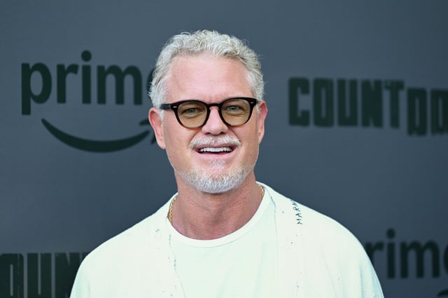 Eric Dane visited Washington, D.C. with the nonprofit I AM ALS last month, speaking with a Bay Area congressman, among others, about efforts to find a cure.
