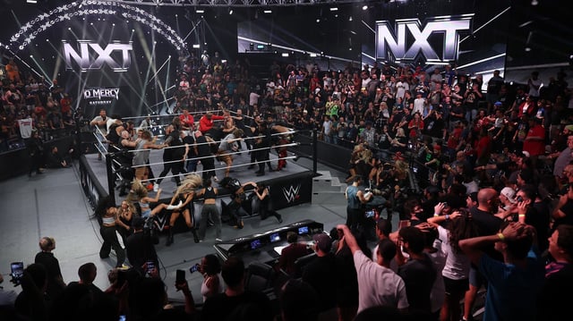 TNA Wrestling invades WWE during an episode of "NXT." (via WWE.com)