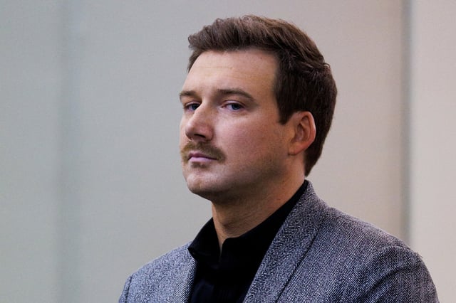 Country music star Morgan Wallen appears in court for a plea hearing in 2024 at the Justice A. A. Birch Building in Nashville, Tenn.