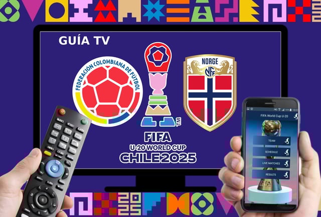 Colombia se enfrenta a Noruega por el Mundial Sub-20 Chile 2025: conoce el horario y canal EN VIVO para ver el partido este jueves 2 de octubre. (Diseño: Mag)