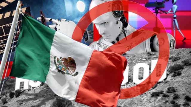 Actores mexicanos lograron que el gobierno impulse una ley contra el uso indebido de la inteligencia artificial. / Foto: Especial