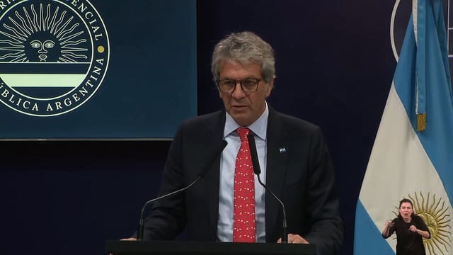 El director de la Agencia de Recaudación y Control Aduanero (Arca), Juan Pazo.