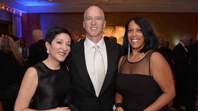 Michael Minogue at a gala in 2018.