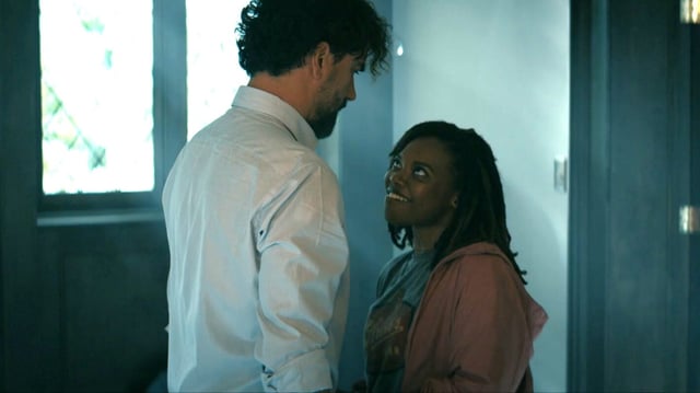 Hamish Linklater and Susan Heyward in 'Gen V' Season 2