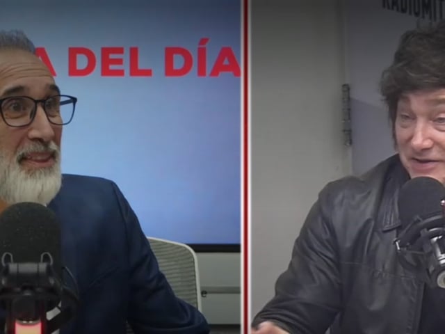Javier Milei entrevistado por radio Mitre