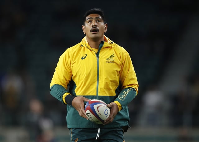 Rugby Union - Autumn International - England v Australia - Twickenham Stadium, London, Britain - November 13, 2021  Australia's Will Skelton during the warm up before the match Action Images via Reuters/Paul Childs
