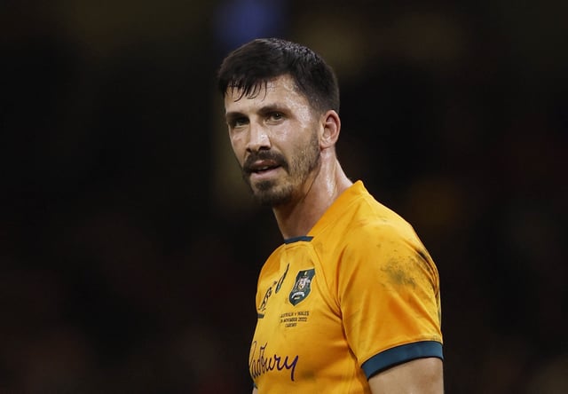 Rugby Union - International - Wales v Australia - Principality Stadium, Cardiff, Wales, Britain - November 26, 2022 Australia's Jake Gordon. Action Images via Reuters/Andrew Couldridge