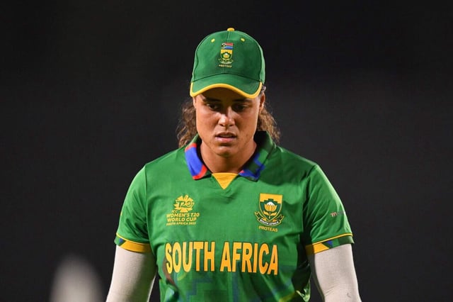 Proteas all-rounder Chloe Tryon. Picture: Rodger Bosch/AFP