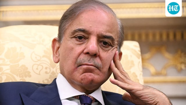Pakistan's Prime Minister Shehbaz Sharif. 
