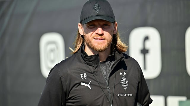 Eugen Polanski leitet das Borussia-Training
