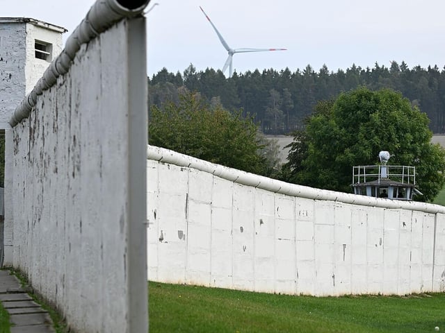 Ehemalige Grenzanlagen in Mödlareuth