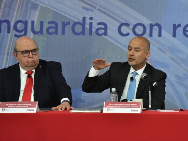 Jesús Antonio Esteva Medina, secretario de Infraestructura, Comunicaciones y Transportes (SICT), en imagen de archivo.