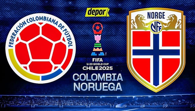 Colombia vs Noriega por el Mundial Sub20 Chile 2025 | Diseño: Christian Marlow