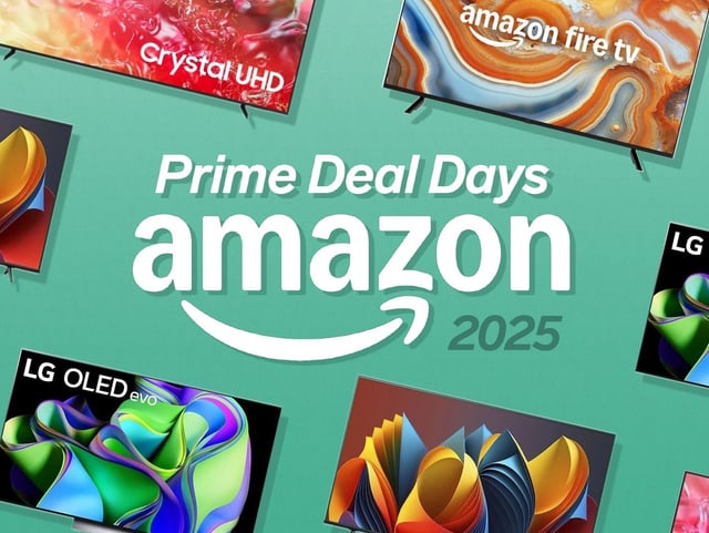 Beispielangebote für Fernseher, die ihr an den Prime Deal Days shoppen könnt.